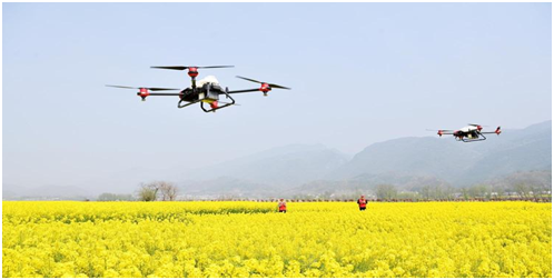 通過無人機(jī)無接觸運(yùn)輸包裹